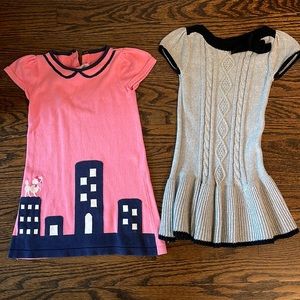 Gymboree knit dresses 4T